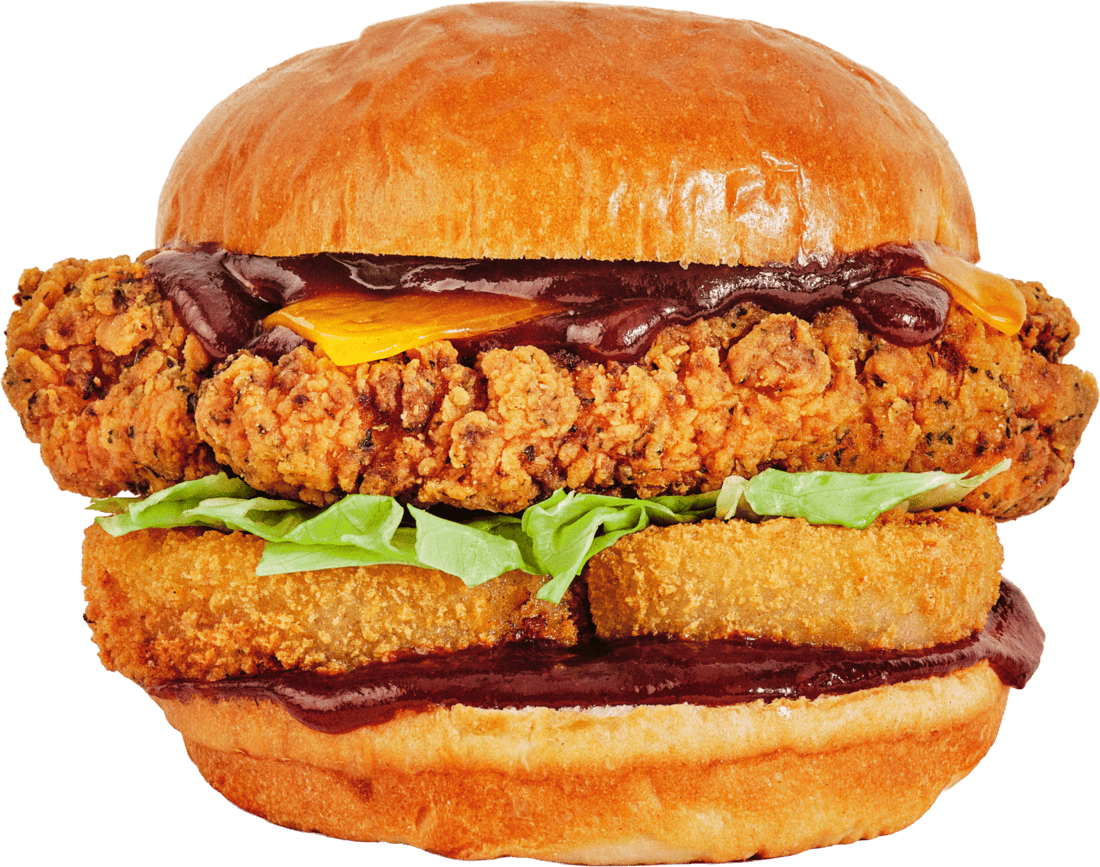 Burger BBQ Texas détouré
